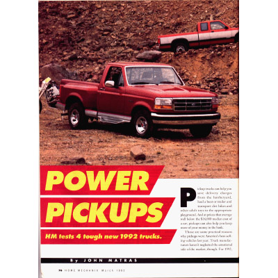 Power Pickups Comparison