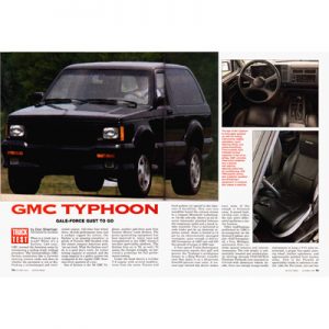 Read more about the article GMC Typhoon – Gale-Force Gust to Go