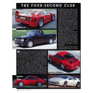 Read more about the article The Four-Second Club
