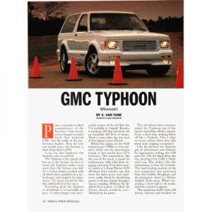 Read more about the article GMC Typhoon – Whoosh!