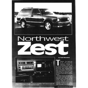 Read more about the article Northwest Zest