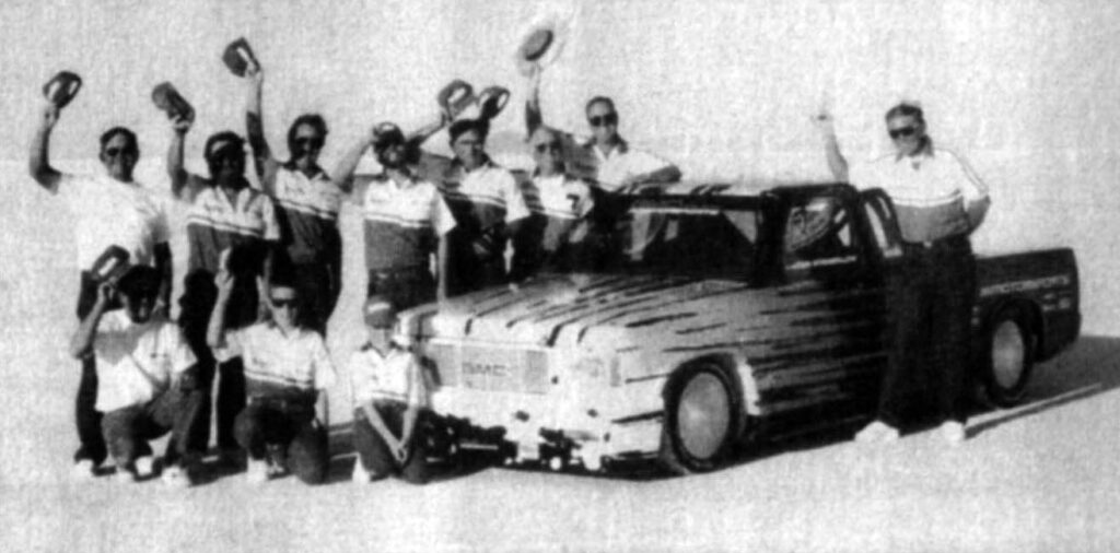 GMC Land Speed Record Team