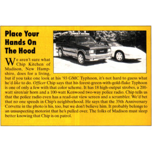 Read more about the article Place Your Hands On The Hood