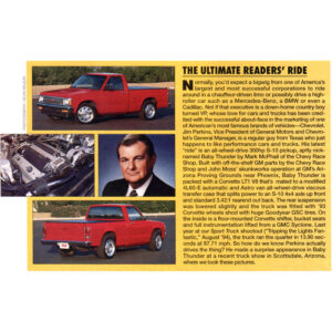 Read more about the article The Ultimate Readers’ Ride – All-wheel-drive 300hp S-10 pickup